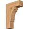 Ekena Millwork Merced Block Smooth Bracket, Western Red Cedar, 5 1/2"W x 18"D x 26"H BKT06X18X26MRC05SWR - alternate 1